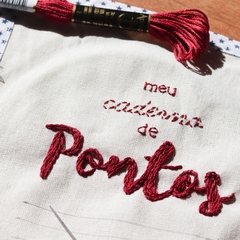 Caderno de Pontos - um registro do seu repertório - Bordado Studio