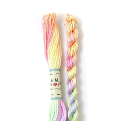 Linha Arco-Íris Candy Colors Algodão Mouliné - Vm Feito À Mão na internet