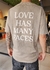 remera faces - overssize - ( beige )