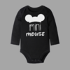 Body negro manga larga mini mouse