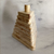 Juego Didáctico Torre Encastre Triangulos - 15x18 cm (pino 18 mm) - PINO0033