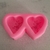 MI - Molde Corazón Doble - 8,5x5 cm - MI-M-M001