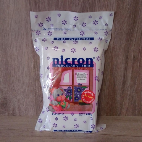 Nicron Porcelana Fria Tradicional - 500 gr - NIC001