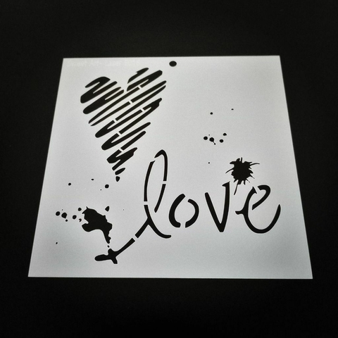 SAL Stencil - 15x15 cm - SAL-ST-E016