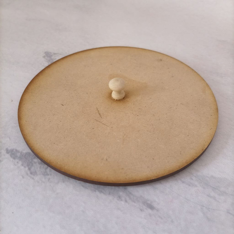 Tapa para Lata (tipo leche nido) - 13,5 cm diametro (mdf 3 mm) - MDF0257
