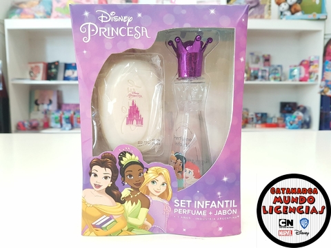Set Perfume + Jabón Disney Princesas