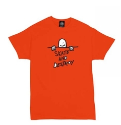 Remera Thrasher Gonzo Sad Naranja