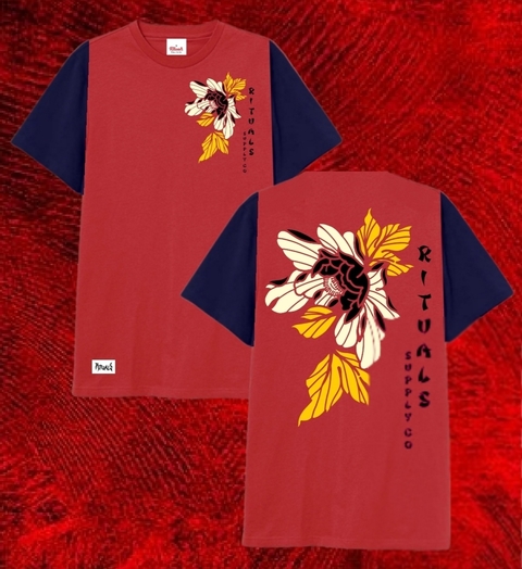 Remera Rituals Flower Peonia Red