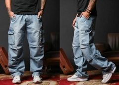 Jean Cargo RID Baggy Celeste