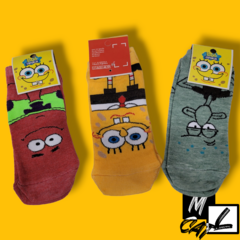 Soquetes Bob Esponja - Varios Modelos