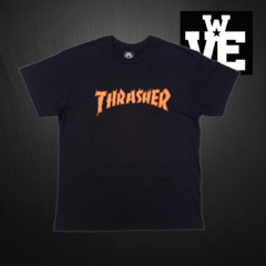 Remera Thrasher Burn it Down Negra