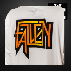 Imagen de Remera Fallen Mangas Largas Scorched White