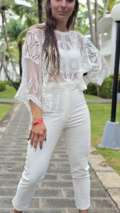 Pantalon Treza Blanco en internet