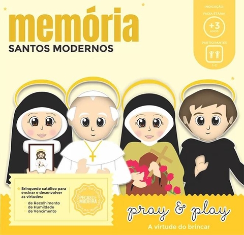 Quebra Cabeça Santos Tradicionais - Brinquedos e jogos católicos