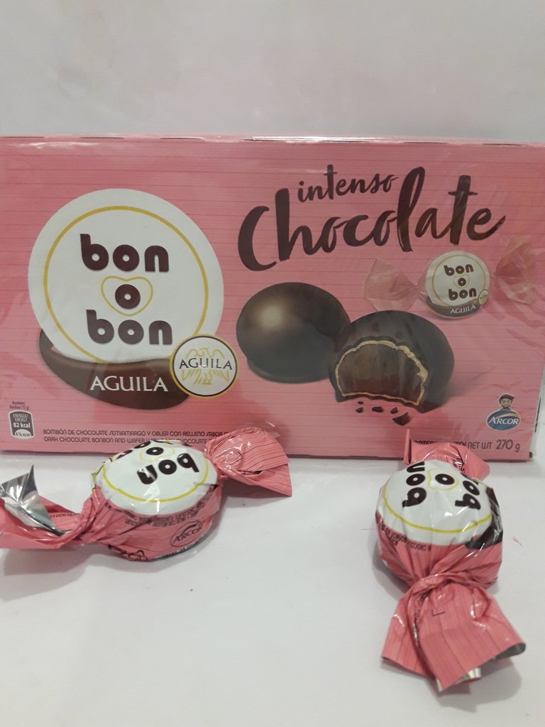 Bon o Bon Aguila - Dark Chocolate Bonbon and Wafer With Dark Chocolate  Flavoured Filling | 9.5oz / 270g