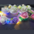 Corona Vincha De Flores De Colores/blancas Con Luces - comprar online