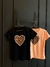 T-shirt coração - comprar online