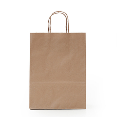 Bolsa papel madera 22x10x30cm - comprar online