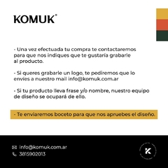 Kit Parrillero Ahumador (Opc. Logo, frase o nombre) - comprar online