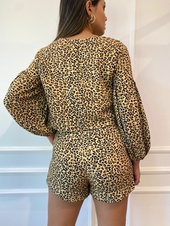 Short Estampa Leopardo - Amare Rio