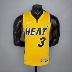 Camisa Miami Heat Silk - Wade 3, Butler 22, Herro 14 - loja online