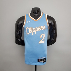 75 ANOS - Camisa Los Angeles Clippers 2021 Silk - Leonard 2, George 13 - loja online