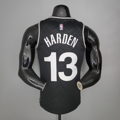 Camisa Brooklyn Nets Silk - Irving 11, Durant 7, Harden 13 - Wide Importados