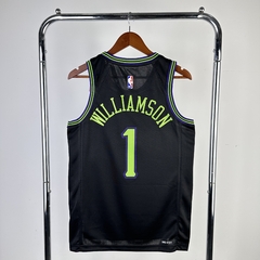 Camisa New Orleans Pelicans Silk - Williamson 1, Ingram 14 na internet
