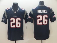 Camisas New England Patriots - Brady 12, Edelman 11, Gronkowski 87, Michel 26