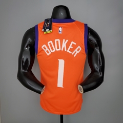 Camisa Phoenix Suns 2021 Silk - Booker 1, Paul 3 na internet