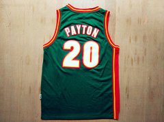 Camisa Seattle SuperSonics - Kemp 40, Payton 20 na internet