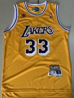 Camisa Los Angeles Lakers Retrô - Bryant 8/24, Johnson 32, Chamberlain 13, Abdul-Jabbar 33 - Wide Importados