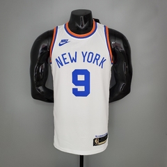 Camisa New York Knicks Silk - Barrett 9, Rose 4 na internet