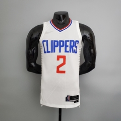 75 ANOS - Camisa Los Angeles Clippers 2021 Silk - Leonard 2, George 13