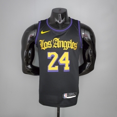 Imagem do Camisa Los Angeles Lakers Silk - James 23, Davis 3, Bryant 24