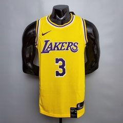 Camisa Los Angeles Lakers Silk - James 23, Davis 3, Bryant 24, James 6 - loja online