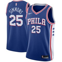 Camisa Philadelphia 76ers - Embiid 21, Simmons 25
