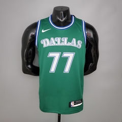 Camisa Dallas Mavericks Silk - Doncic 77