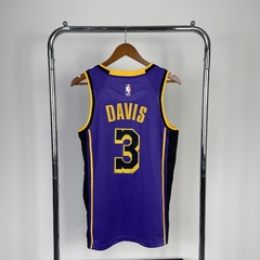 Camisa Los Angeles Lakers Silk - James 6, Davis 3, Bryant 24, James 23 - comprar online