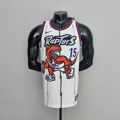 Camisa Toronto Raptors Retrô Silk - Carter 15, McGrady 1