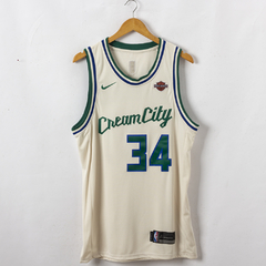 Camisa Milwaukee Bucks City Edition - Antetokounmpo 34