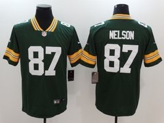 Camisas Green Bay Packers - Rodgers 12, Nelson 87, Adams 17 - Wide Importados