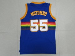 Camisa Denver Nuggets Retrô - Iverson 3, Mutombo 55 - Wide Importados