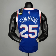 Camisa Philadelphia 76ers Silk 2021 - Embiid 21, Simmons 25 - comprar online