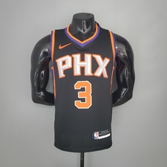 Camisa Phoenix Suns 2021 Silk - Booker 1, Paul 3 - Wide Importados