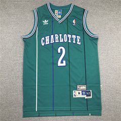 Camisa Charlotte Hornets Retrô - Bogues 1, Johnson 2, Mourning 33 - comprar online