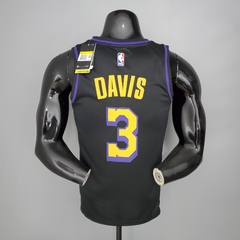 Camisa Los Angeles Lakers Silk - James 23, Davis 3, Bryant 24 - Wide Importados