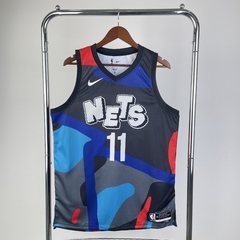 Camisa Brooklyn Nets Silk - Irving 11, Durant 7, Harden 13 - Wide Importados