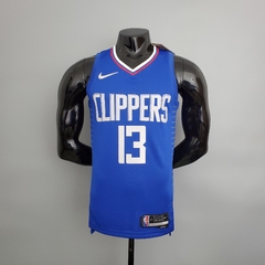 75 ANOS - Camisa Los Angeles Clippers 2021 Silk - Leonard 2, George 13 - loja online