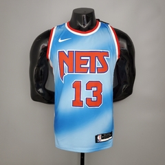 Camisa Brooklyn Nets Silk - Irving 11, Durant 7, Harden 13 - loja online